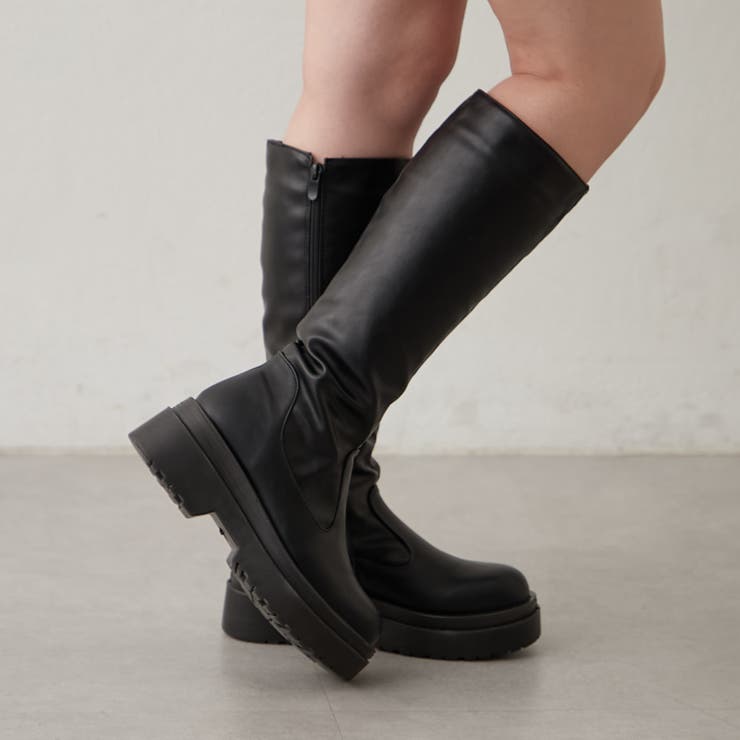 トラックソール ロングブーツ | RMAF　NICE CLAUP / OLIVE des OLIVE | 詳細画像10 