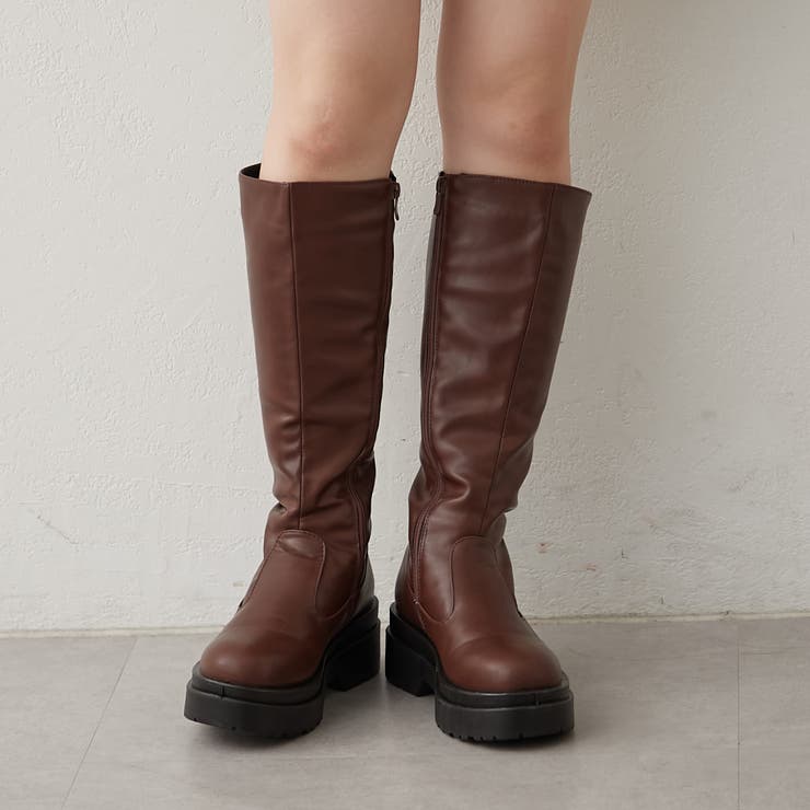 トラックソール ロングブーツ | RMAF　NICE CLAUP / OLIVE des OLIVE | 詳細画像3 