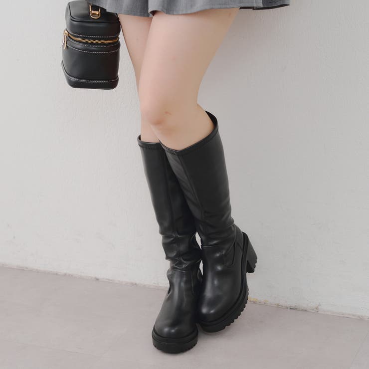 厚底ロングブーツ | RMAF　NICE CLAUP / OLIVE des OLIVE | 詳細画像5 