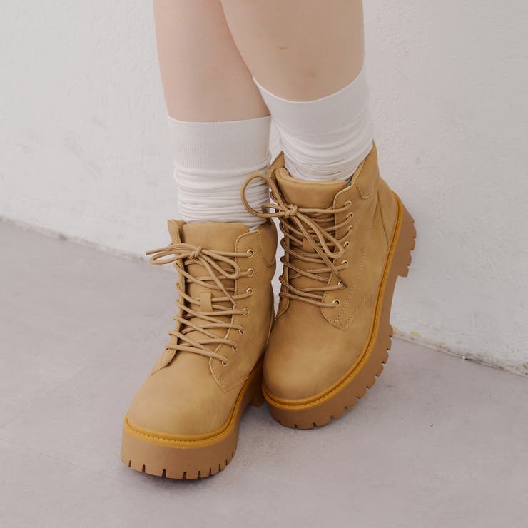 レースアップブーツ[品番：OLOW0016666]｜RMAF NICE CLAUP / OLIVE des