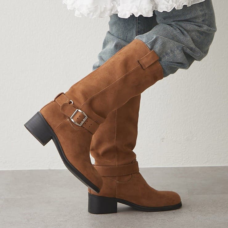 ベージュ | エンジニアロングブーツ | RMAF　NICE CLAUP / OLIVE des OLIVE