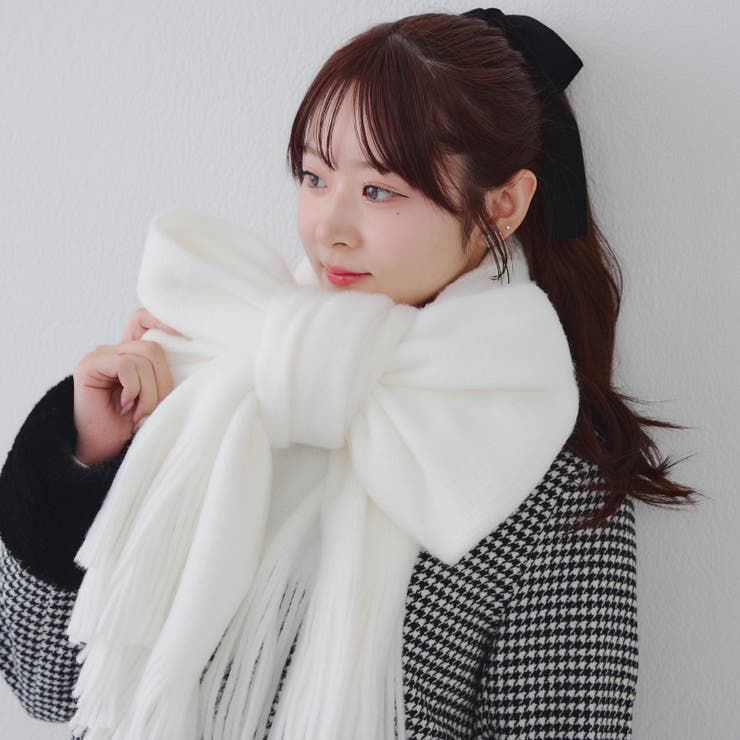 ミンクタッチもっちりストール | RMAF　NICE CLAUP / OLIVE des OLIVE | 詳細画像1 