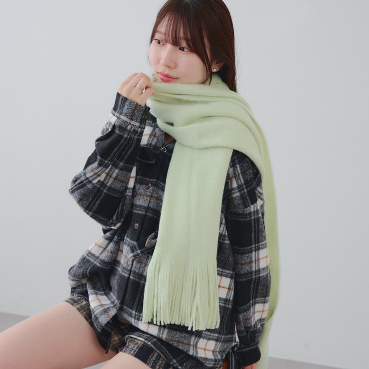 ミンクタッチもっちりストール | RMAF　NICE CLAUP / OLIVE des OLIVE | 詳細画像9 