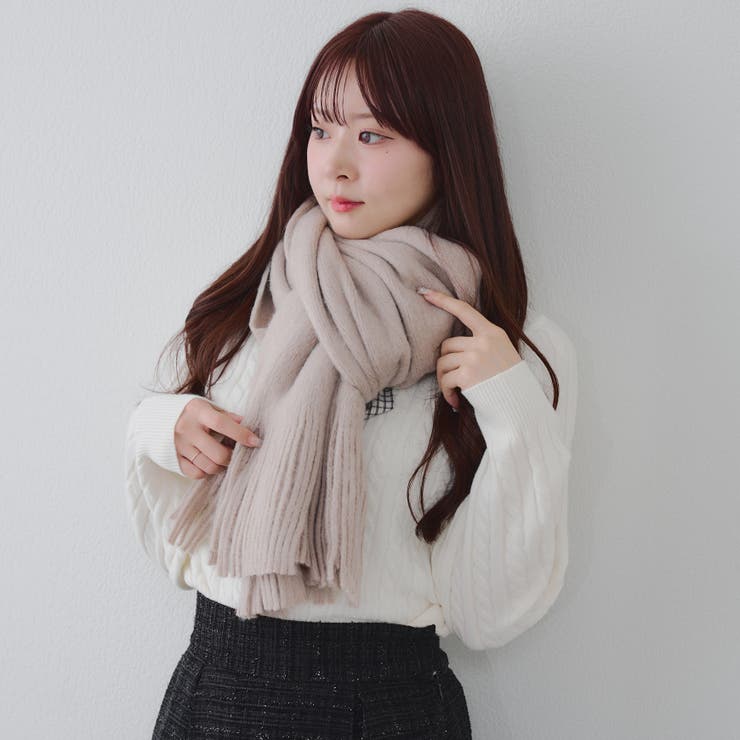 ミンクタッチもっちりストール | RMAF　NICE CLAUP / OLIVE des OLIVE | 詳細画像11 