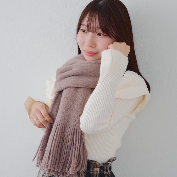 ミンクタッチもっちりストール | RMAF　NICE CLAUP / OLIVE des OLIVE | 詳細画像7 