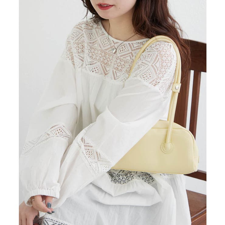 【nane】レース切替ロングワンピース | RMAF　NICE CLAUP / OLIVE des OLIVE | 詳細画像29 