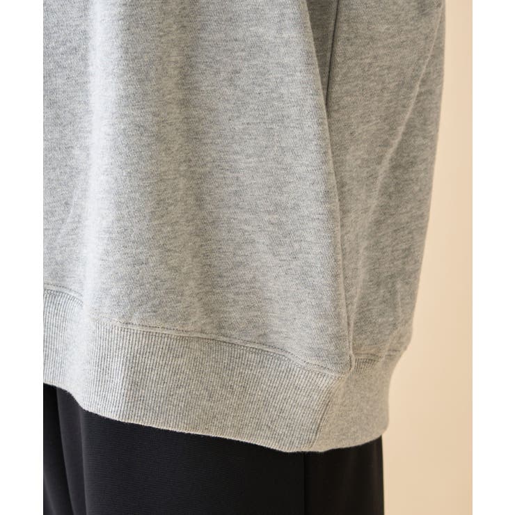 【nane】ヴィンテージ加工スウェットプルオーバー | RMAF　NICE CLAUP / OLIVE des OLIVE | 詳細画像35 