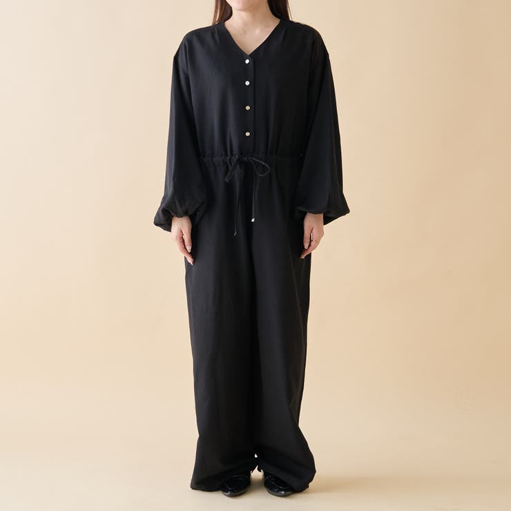 【nane】2サイズ展開、ボリュームスリーブオールインワン | RMAF　NICE CLAUP / OLIVE des OLIVE | 詳細画像36 