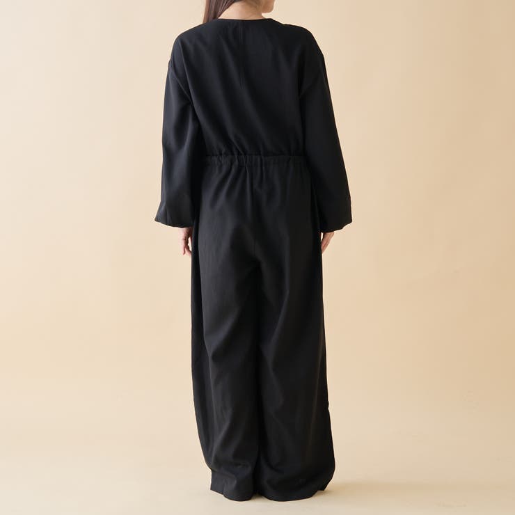 【nane】2サイズ展開、ボリュームスリーブオールインワン | RMAF　NICE CLAUP / OLIVE des OLIVE | 詳細画像38 