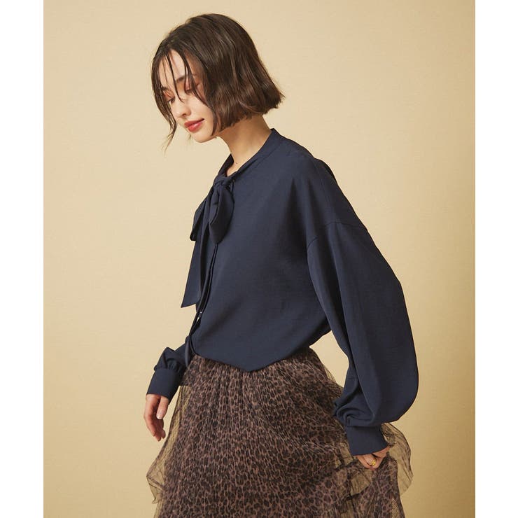 【nane】ボウタイブラウス | RMAF　NICE CLAUP / OLIVE des OLIVE | 詳細画像26 