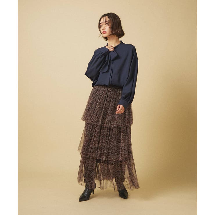 【nane】ボウタイブラウス | RMAF　NICE CLAUP / OLIVE des OLIVE | 詳細画像32 
