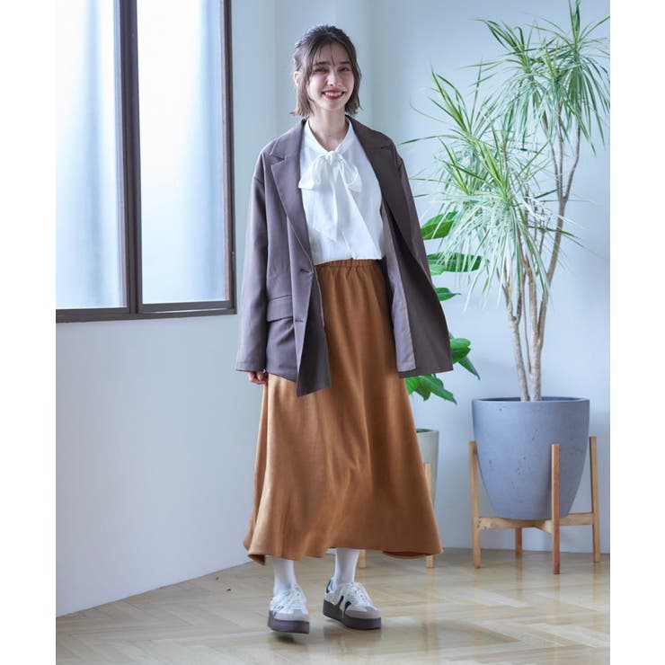【nane】ボウタイブラウス | RMAF　NICE CLAUP / OLIVE des OLIVE | 詳細画像5 