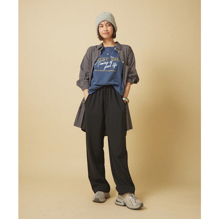 【nane】【@kana__18sセレクト】オーバーサイズロングシャツ | RMAF　NICE CLAUP / OLIVE des OLIVE | 詳細画像34 