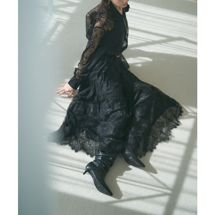 【セットアップ対応】ひげレースティアードスカート | RMAF　NICE CLAUP / OLIVE des OLIVE | 詳細画像17 