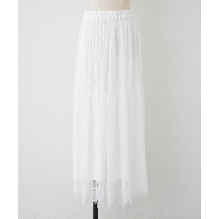 【セットアップ対応】ひげレースティアードスカート | RMAF　NICE CLAUP / OLIVE des OLIVE | 詳細画像25 