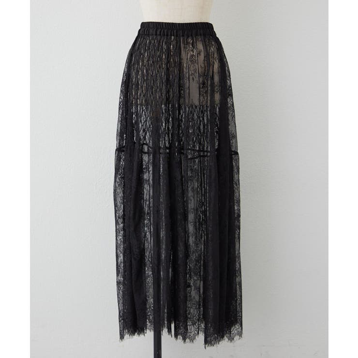 【セットアップ対応】ひげレースティアードスカート | RMAF　NICE CLAUP / OLIVE des OLIVE | 詳細画像31 