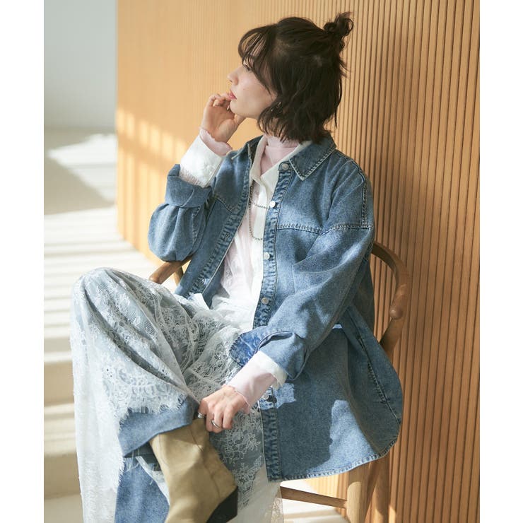 【セットアップ対応】ひげレースティアードスカート | RMAF　NICE CLAUP / OLIVE des OLIVE | 詳細画像6 