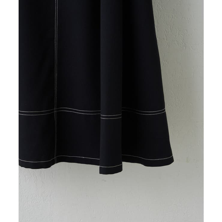 フロントジップフレアースカート | RMAF　NICE CLAUP / OLIVE des OLIVE | 詳細画像27 