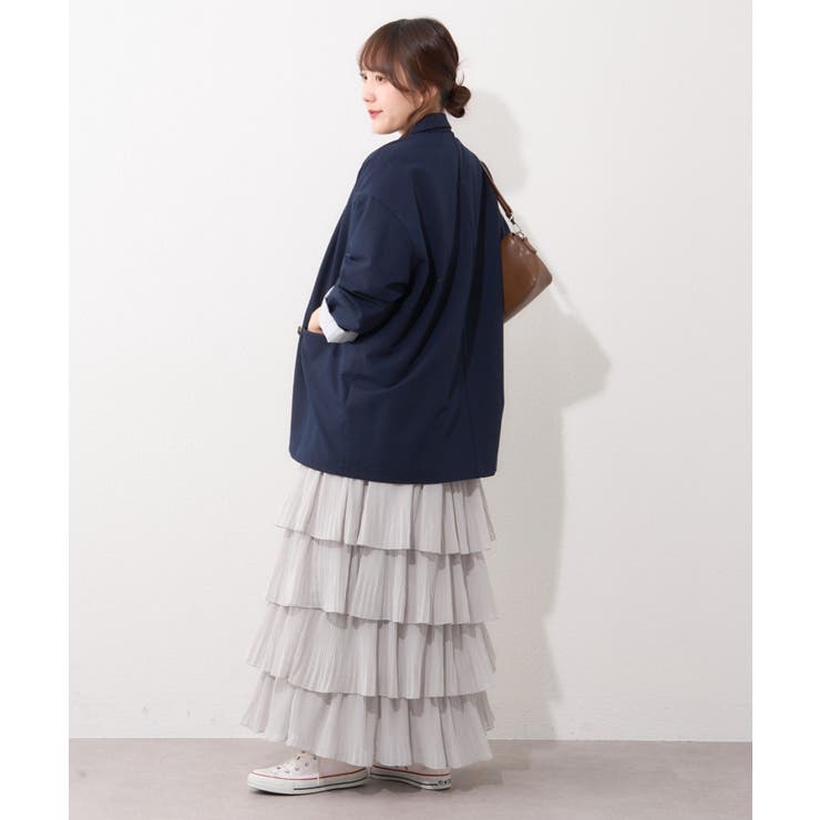 シフォンプリーツティアードスカート | RMAF　NICE CLAUP / OLIVE des OLIVE | 詳細画像16 