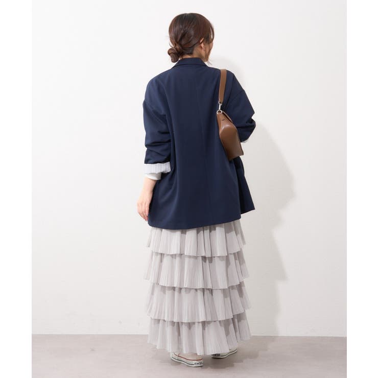 シフォンプリーツティアードスカート | RMAF　NICE CLAUP / OLIVE des OLIVE | 詳細画像22 