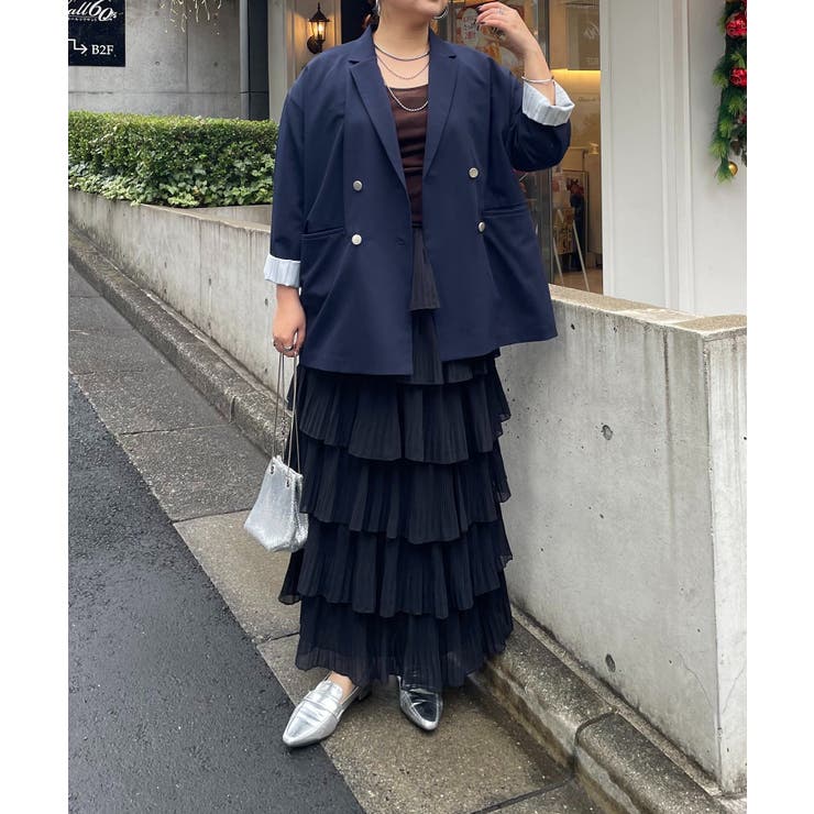 シフォンプリーツティアードスカート | RMAF　NICE CLAUP / OLIVE des OLIVE | 詳細画像34 