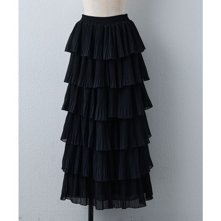 シフォンプリーツティアードスカート | RMAF　NICE CLAUP / OLIVE des OLIVE | 詳細画像38 