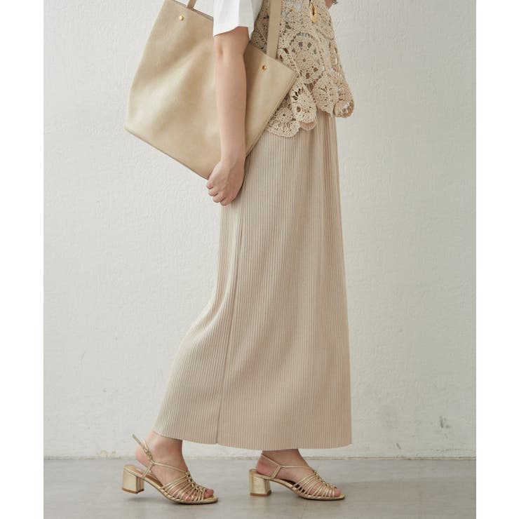 リブナロースカート | RMAF　NICE CLAUP / OLIVE des OLIVE | 詳細画像1 