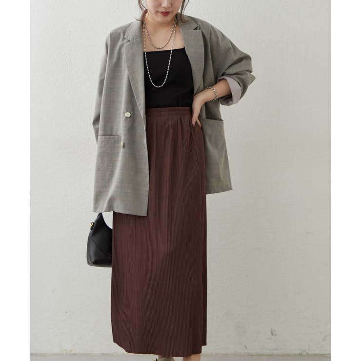 リブナロースカート | RMAF　NICE CLAUP / OLIVE des OLIVE | 詳細画像14 