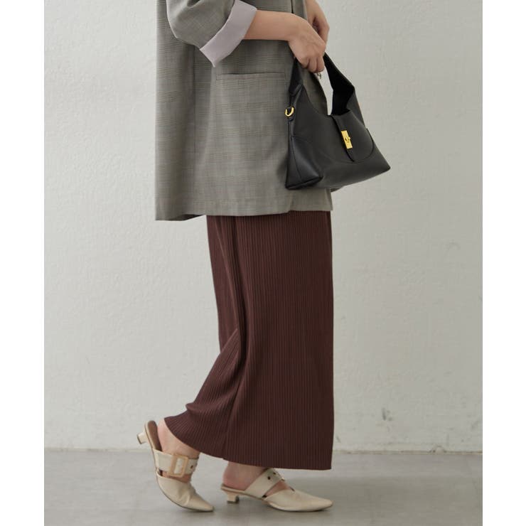 リブナロースカート | RMAF　NICE CLAUP / OLIVE des OLIVE | 詳細画像15 