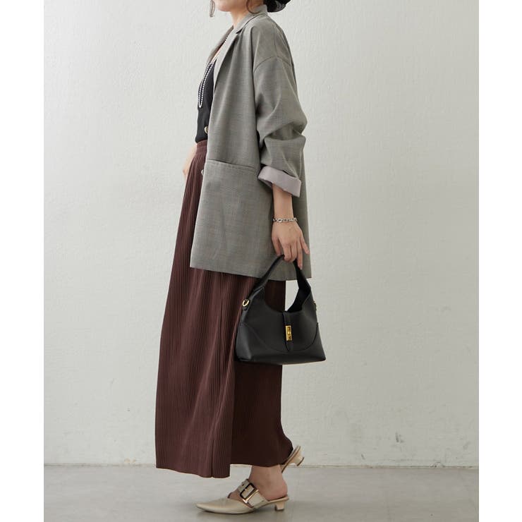 リブナロースカート | RMAF　NICE CLAUP / OLIVE des OLIVE | 詳細画像18 