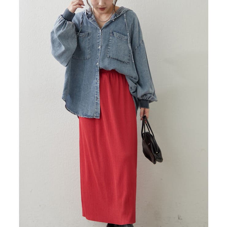 リブナロースカート | RMAF　NICE CLAUP / OLIVE des OLIVE | 詳細画像21 