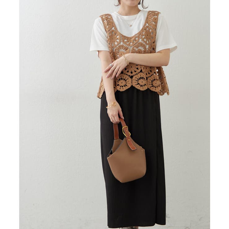 リブナロースカート | RMAF　NICE CLAUP / OLIVE des OLIVE | 詳細画像32 