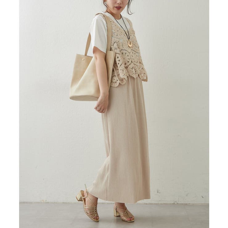 リブナロースカート | RMAF　NICE CLAUP / OLIVE des OLIVE | 詳細画像5 