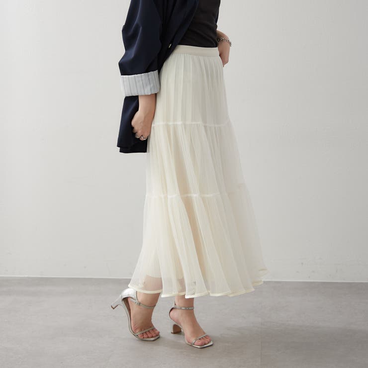キラキラチュールスカート | RMAF　NICE CLAUP / OLIVE des OLIVE | 詳細画像6 