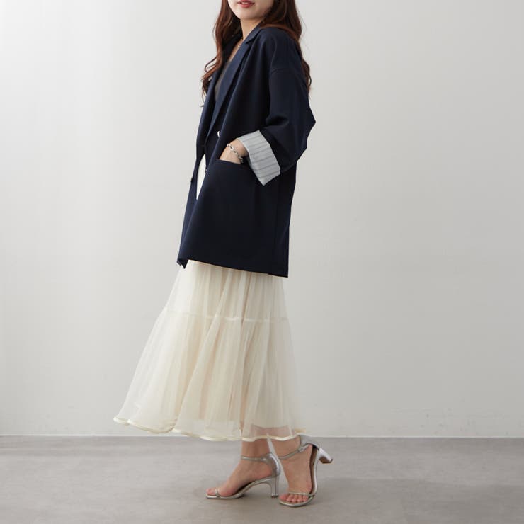 キラキラチュールスカート | RMAF　NICE CLAUP / OLIVE des OLIVE | 詳細画像10 