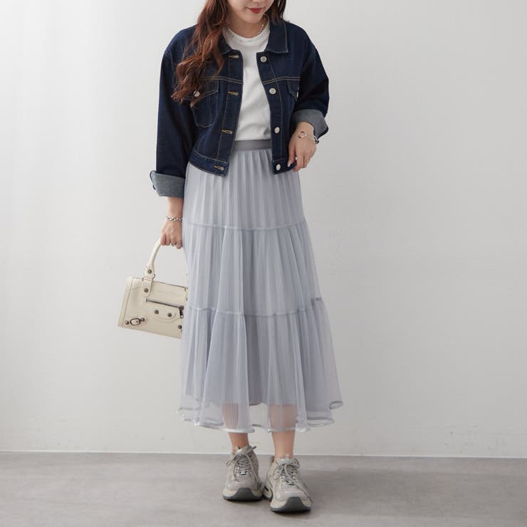 キラキラチュールスカート | RMAF　NICE CLAUP / OLIVE des OLIVE | 詳細画像25 