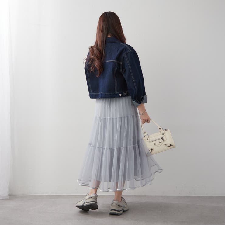 キラキラチュールスカート | RMAF　NICE CLAUP / OLIVE des OLIVE | 詳細画像27 