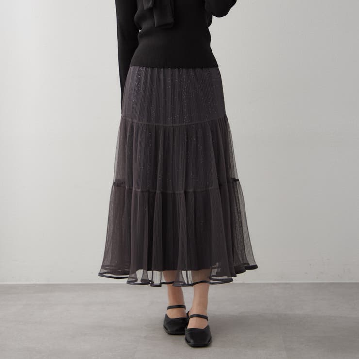 キラキラチュールスカート | RMAF　NICE CLAUP / OLIVE des OLIVE | 詳細画像28 