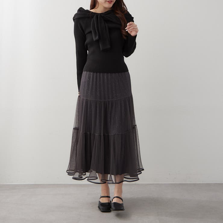 キラキラチュールスカート | RMAF　NICE CLAUP / OLIVE des OLIVE | 詳細画像34 