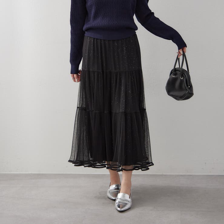 キラキラチュールスカート | RMAF　NICE CLAUP / OLIVE des OLIVE | 詳細画像41 