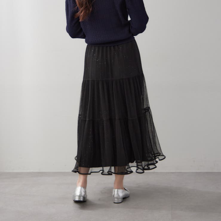 キラキラチュールスカート | RMAF　NICE CLAUP / OLIVE des OLIVE | 詳細画像43 