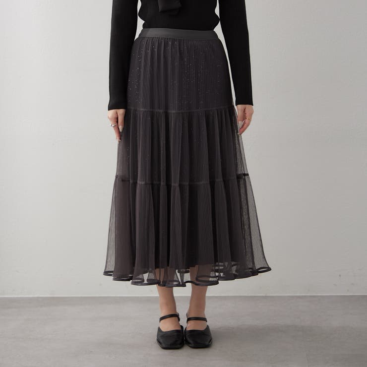 キラキラチュールスカート | RMAF　NICE CLAUP / OLIVE des OLIVE | 詳細画像47 