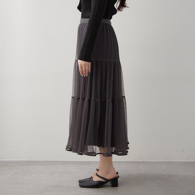 キラキラチュールスカート | RMAF　NICE CLAUP / OLIVE des OLIVE | 詳細画像48 