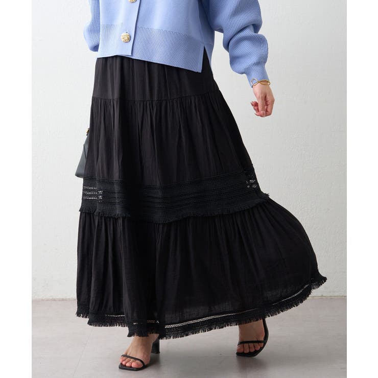 ティアードスカート | RMAF　NICE CLAUP / OLIVE des OLIVE | 詳細画像9 