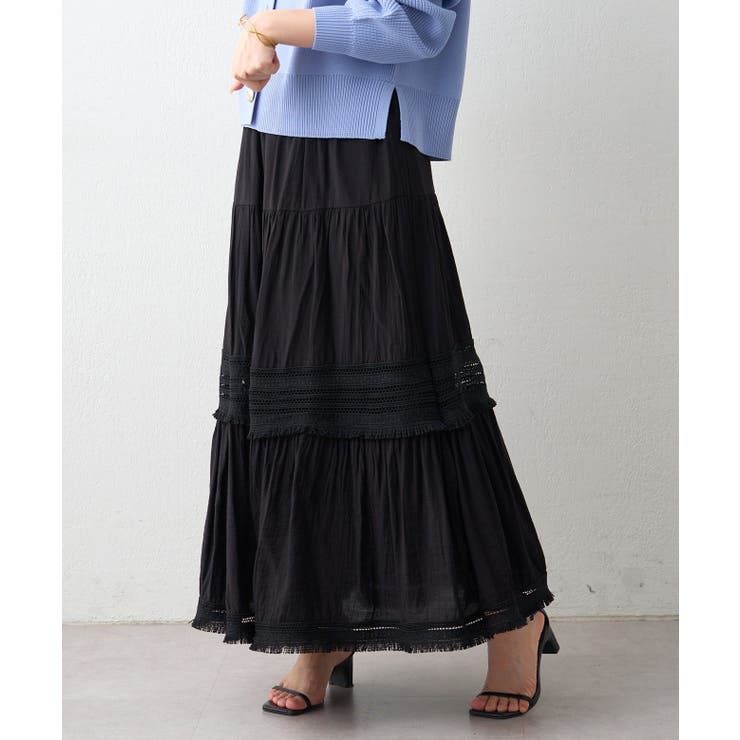 ティアードスカート | RMAF　NICE CLAUP / OLIVE des OLIVE | 詳細画像12 