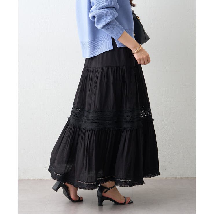 ティアードスカート | RMAF　NICE CLAUP / OLIVE des OLIVE | 詳細画像13 