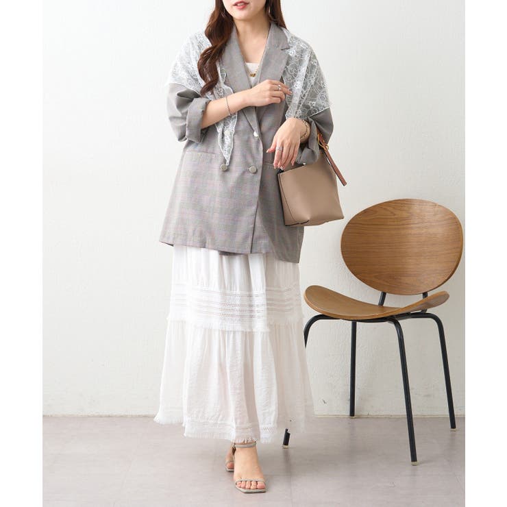 ティアードスカート | RMAF　NICE CLAUP / OLIVE des OLIVE | 詳細画像21 