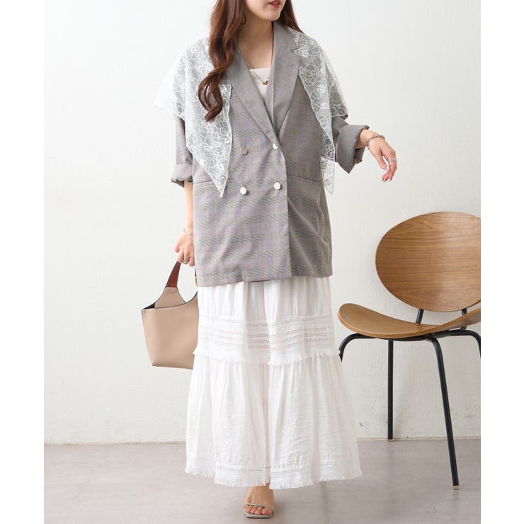 ティアードスカート | RMAF　NICE CLAUP / OLIVE des OLIVE | 詳細画像23 