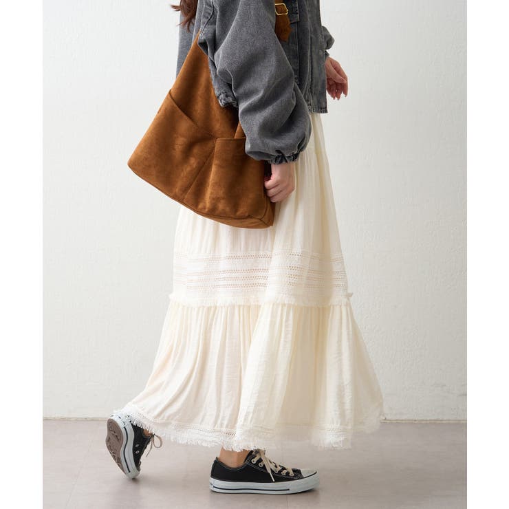 ティアードスカート | RMAF　NICE CLAUP / OLIVE des OLIVE | 詳細画像3 