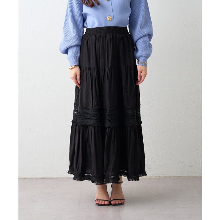 ティアードスカート | RMAF　NICE CLAUP / OLIVE des OLIVE | 詳細画像26 